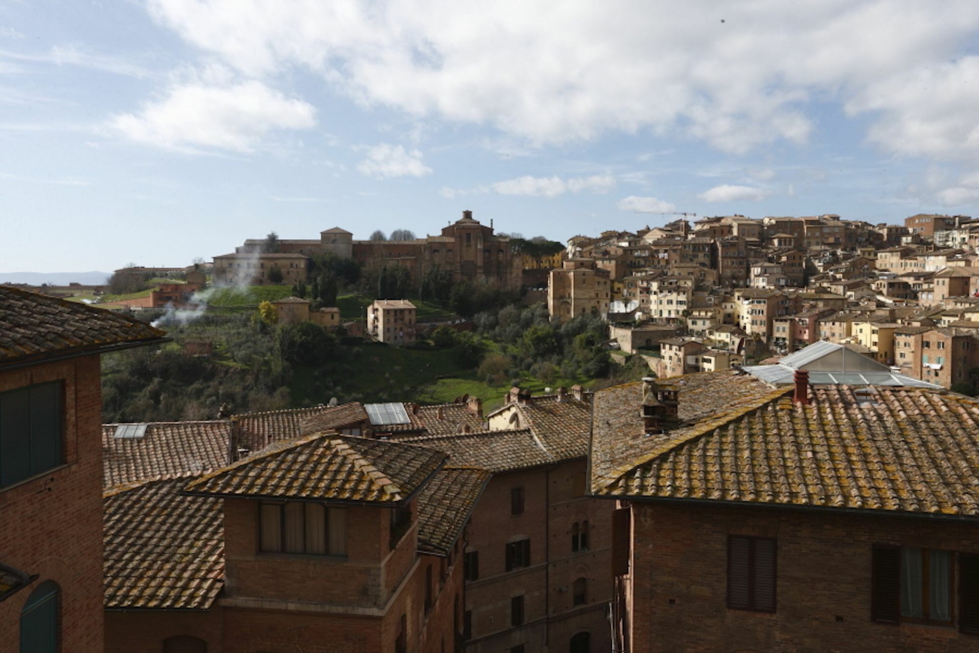 Appartamento Panoramico San Martino 12 Сиена Екстериор снимка